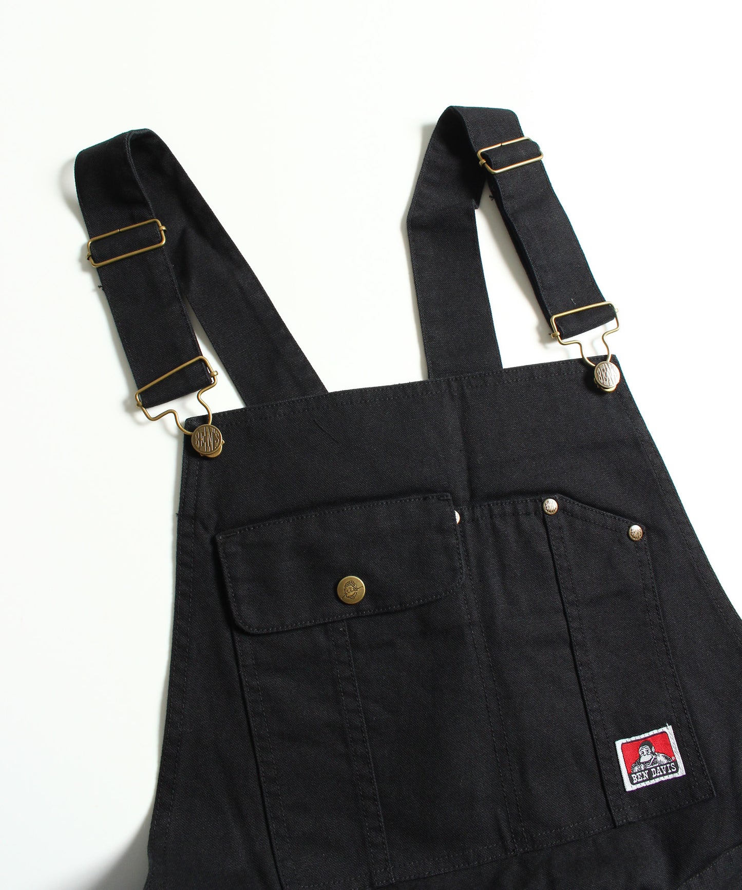 COTTON OVERALL コットンオーバーオール ダークブラウン