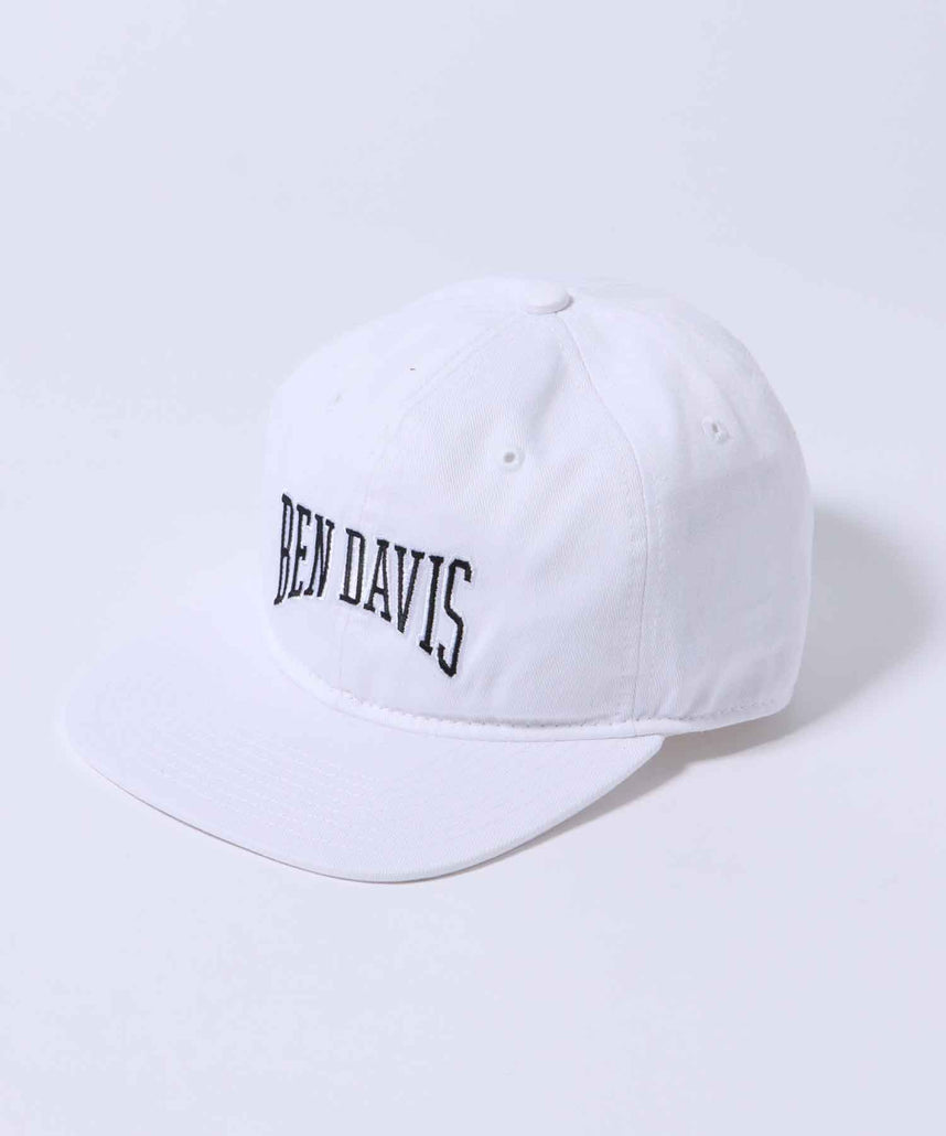 EMBROIDERY 6-PANEL CAP / 6パネルキャップ ホワイト