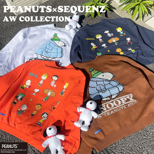 「PEANUTS」×「SEQUENZ」初コラボアイテム登場！★