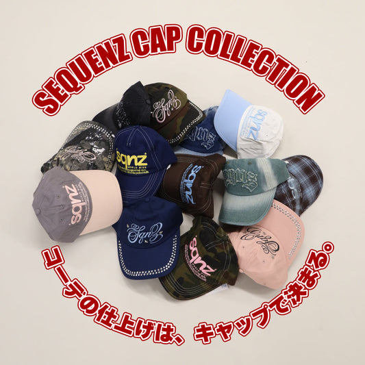 被るだけで、今っぽい。　SEQUENZ CAP COLLECTION