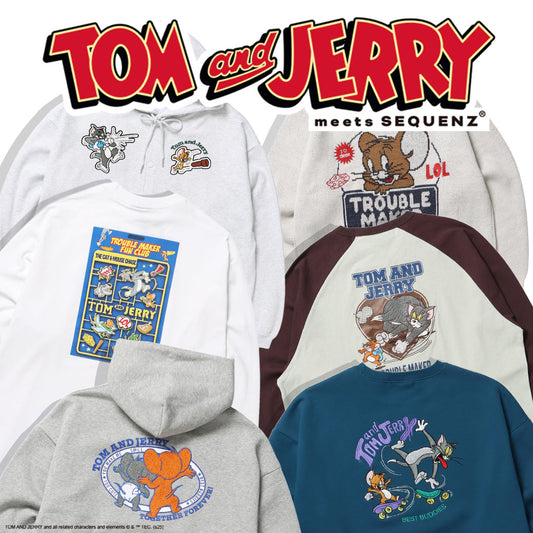 「トムとジェリー」 meets SEQUENZ 2025秋冬新作アイテム登場！