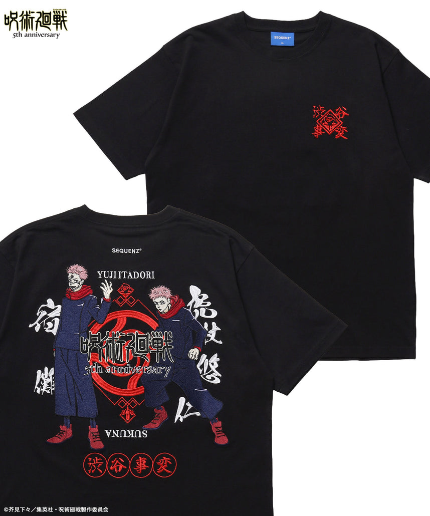 アニメ『呪術廻戦』5周年 渋谷事変 TEE ブラック
