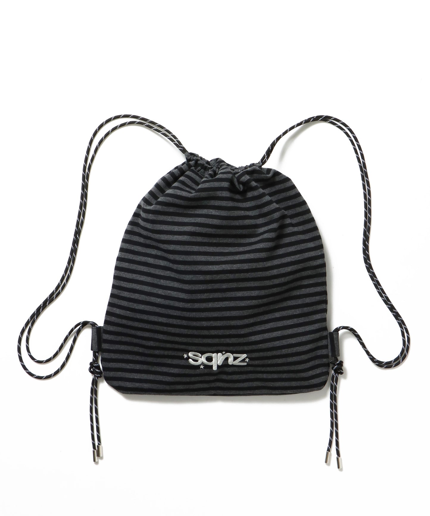 ≪予約商品≫sqnz dairy 2way knapsack / ナップサック トートバック 2WAY  チェック ボーダー 柄83