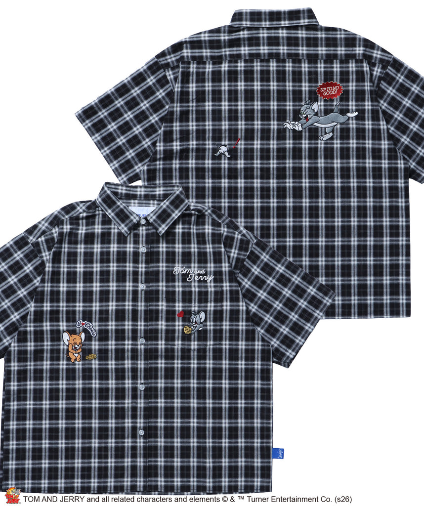 SEQUENZ（シークエンズ）】TJ ASSORTMENT EMB. SHIRT / トムとジェリー