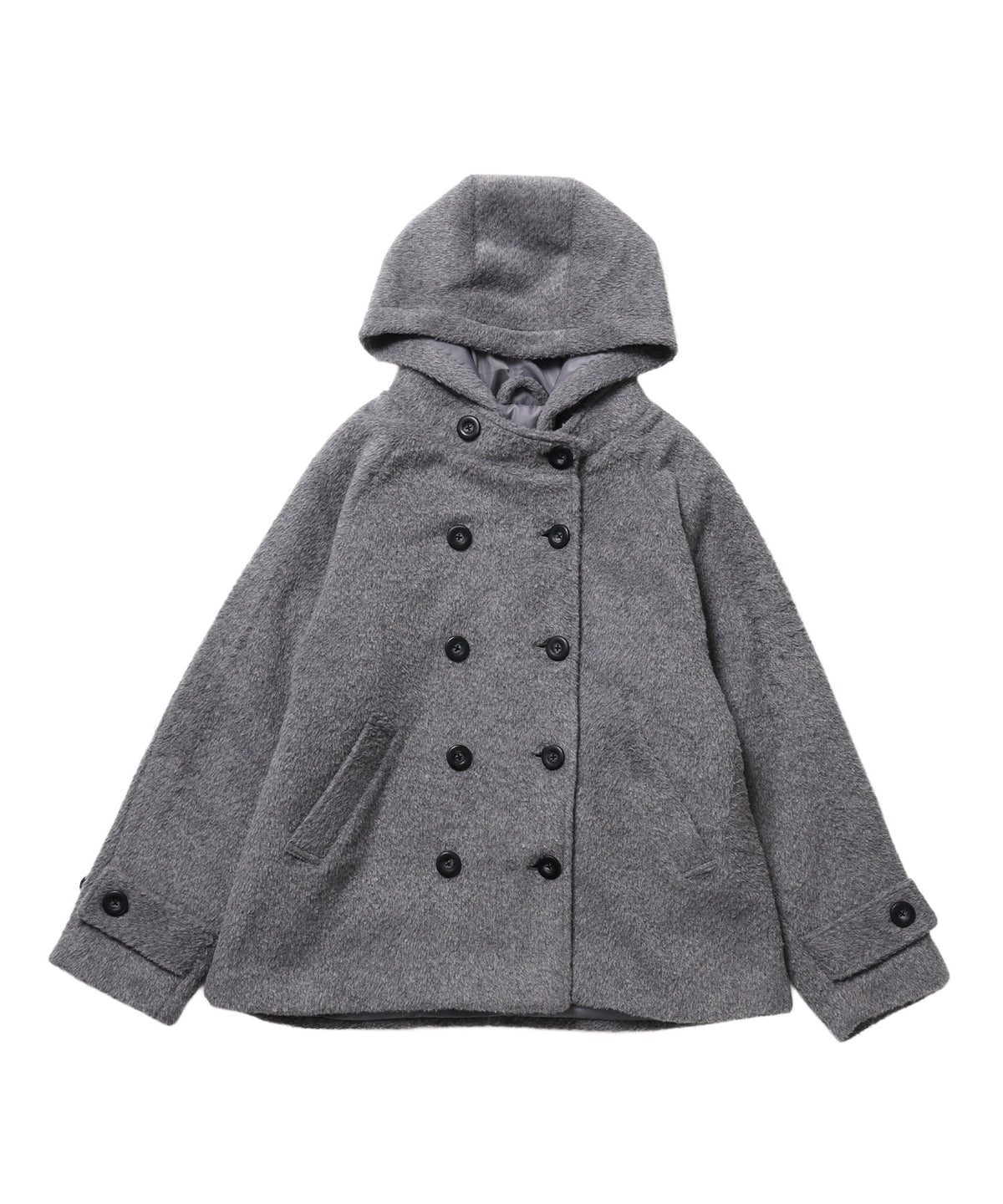 ※WEB限定 / フードメルトンPコート / sqnzU middle p coat