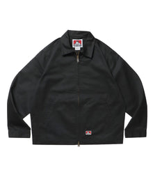 EISENHOWER LITE JACKET / ジャケット ツイル アジャスター ダブルジップ ワーク ワンポイント ブラック