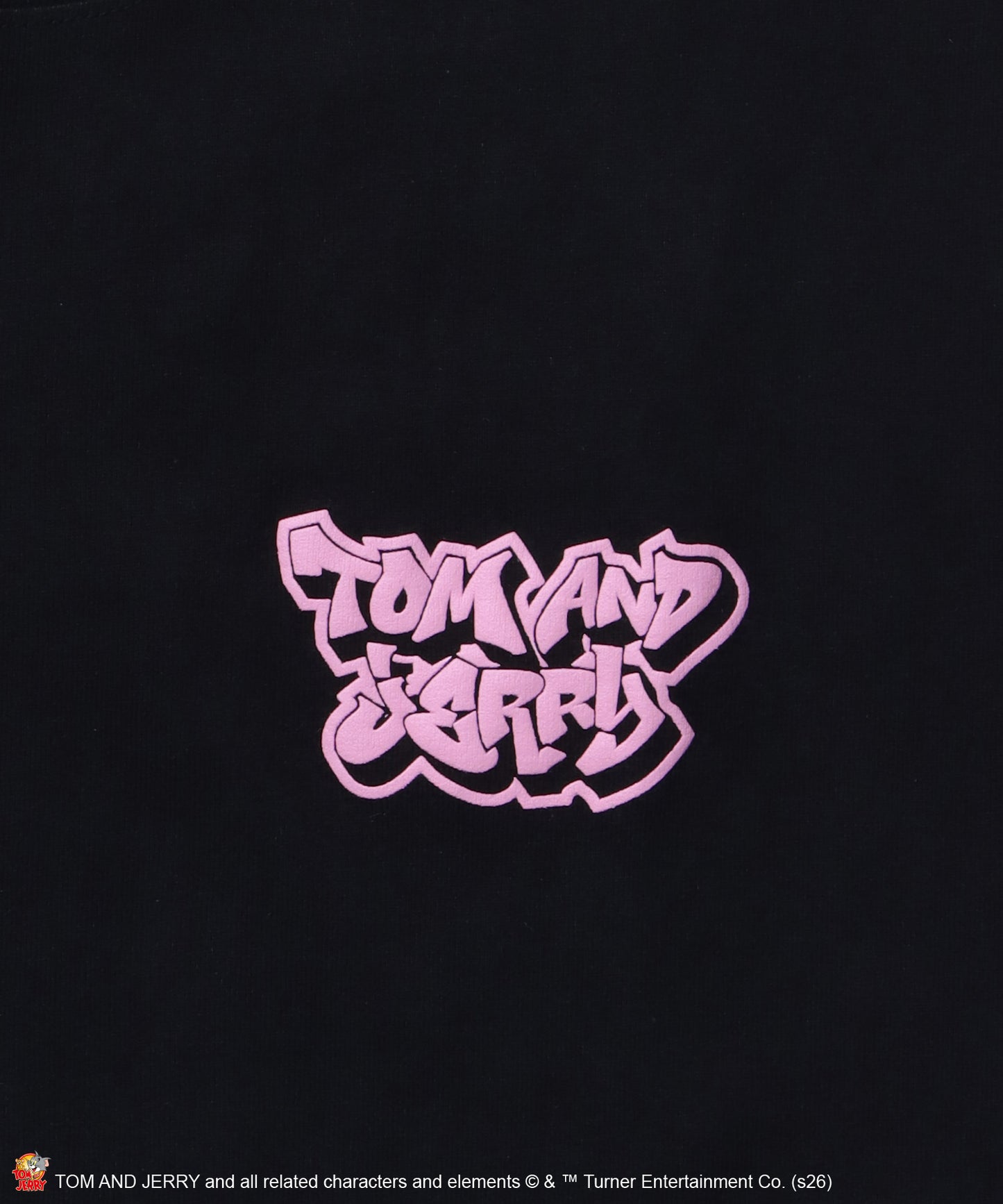 TJ SKATE BOARD TEE / トムとジェリー Tシャツ 半袖 クルーネック プリント オーバーサイズ ブラック