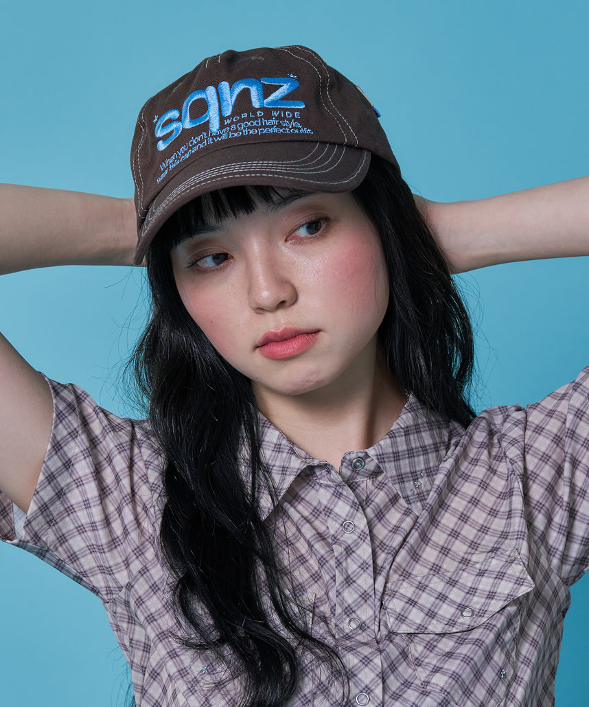 SEQUENZ（シークエンズ）】sqnz logo cap / ロゴ ベースボール