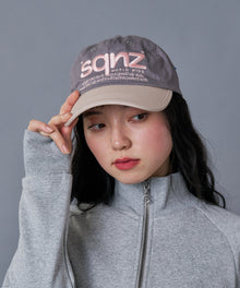 WEB限定 / ロゴ刺繍キャップ / sqnz logo cap ライトピンク – NAVAL