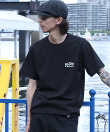 CLASSIC LOGO TEE / クラシックフィット Tシャツ 半袖 クルーネック プリント ワンポイント ブラック