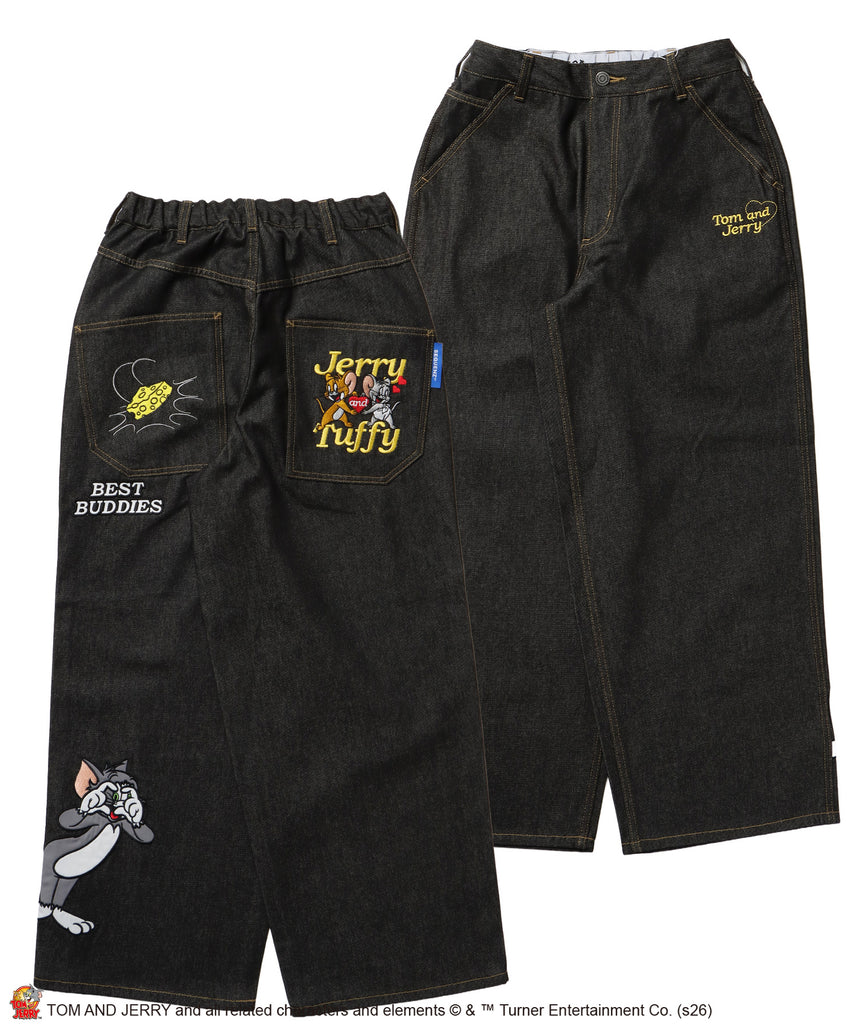 SEQUENZ（シークエンズ）】TJ JERRY AND TUFFY LOOSE DENIM / トムと