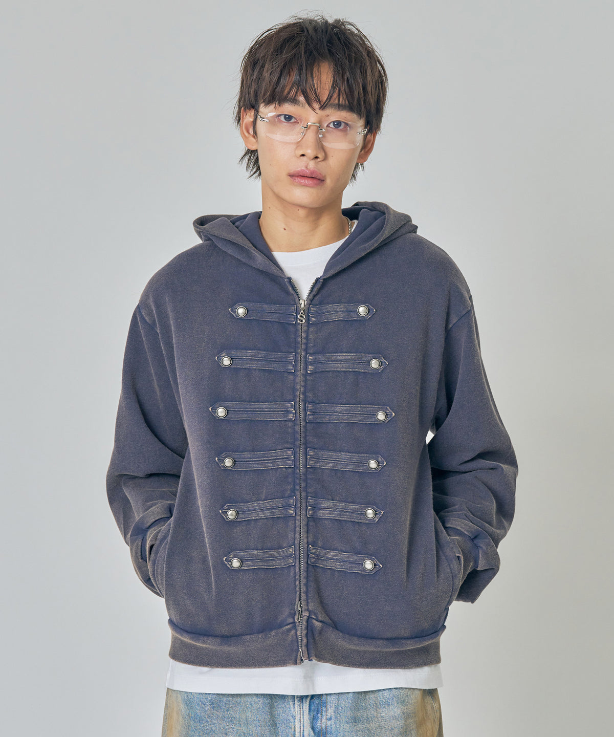 ※WEB限定 / ナポレオンジップパーカー / sqnzU naporeon p/k