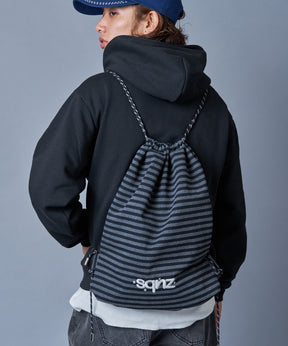 ≪予約商品≫sqnz dairy 2way knapsack / ナップサック トートバック 2WAY  チェック ボーダー 柄83