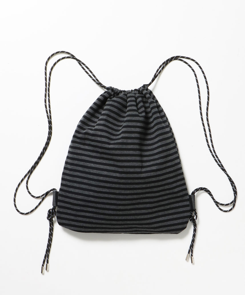 ≪予約商品≫sqnz dairy 2way knapsack / ナップサック トートバック 2WAY  チェック ボーダー 柄83