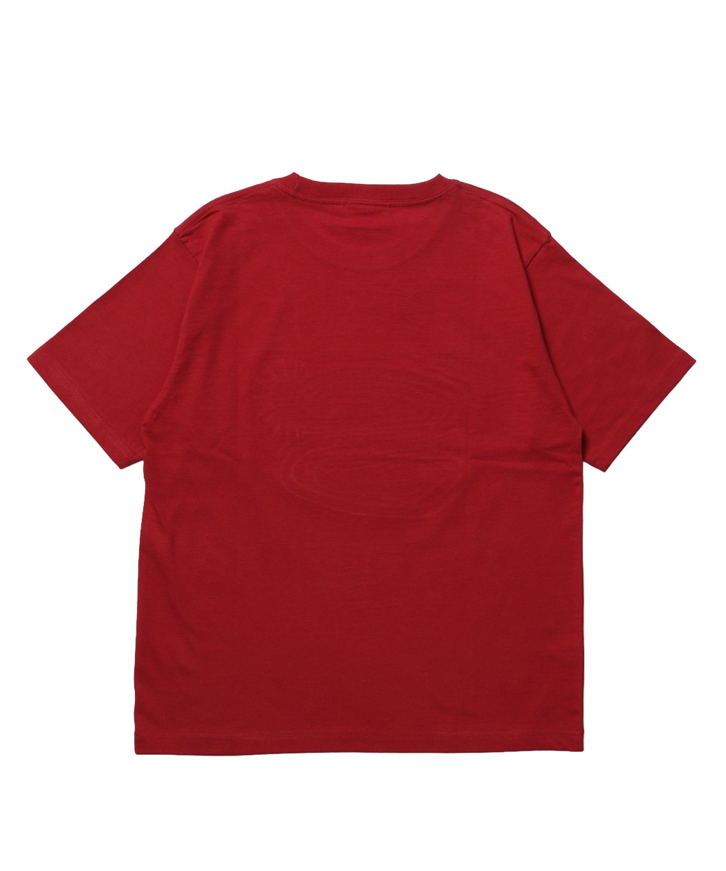 ※WEB限定 / ぐるぐるワッペン半袖Tシャツ / sqnz guru-guru patchwork tee レッド