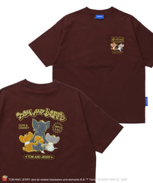 SEQUENZ（シークエンズ）】TJ BEST FRIENDS! EMB. TEE / トムと