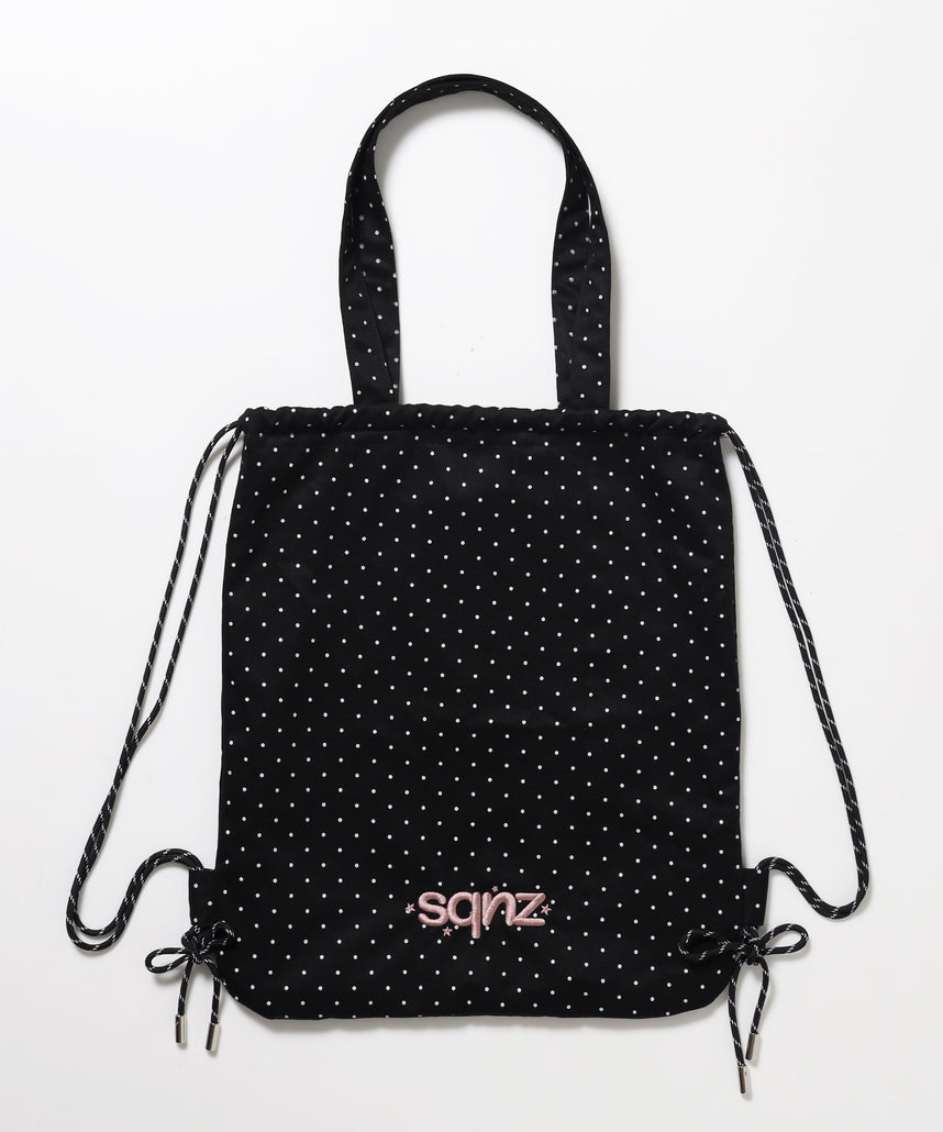 ※WEB限定 / アソートデイリーナップサック / sqnz daily 2way knapsack ブラック