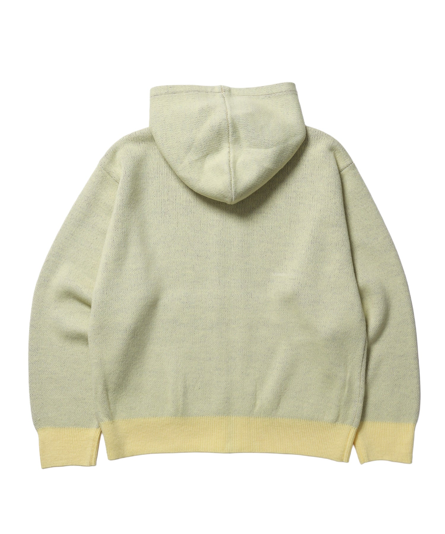 ※WEB限定 / ジャガードロゴ編みニットジップパーカー/ sqnzU 柄込みジップパーカー