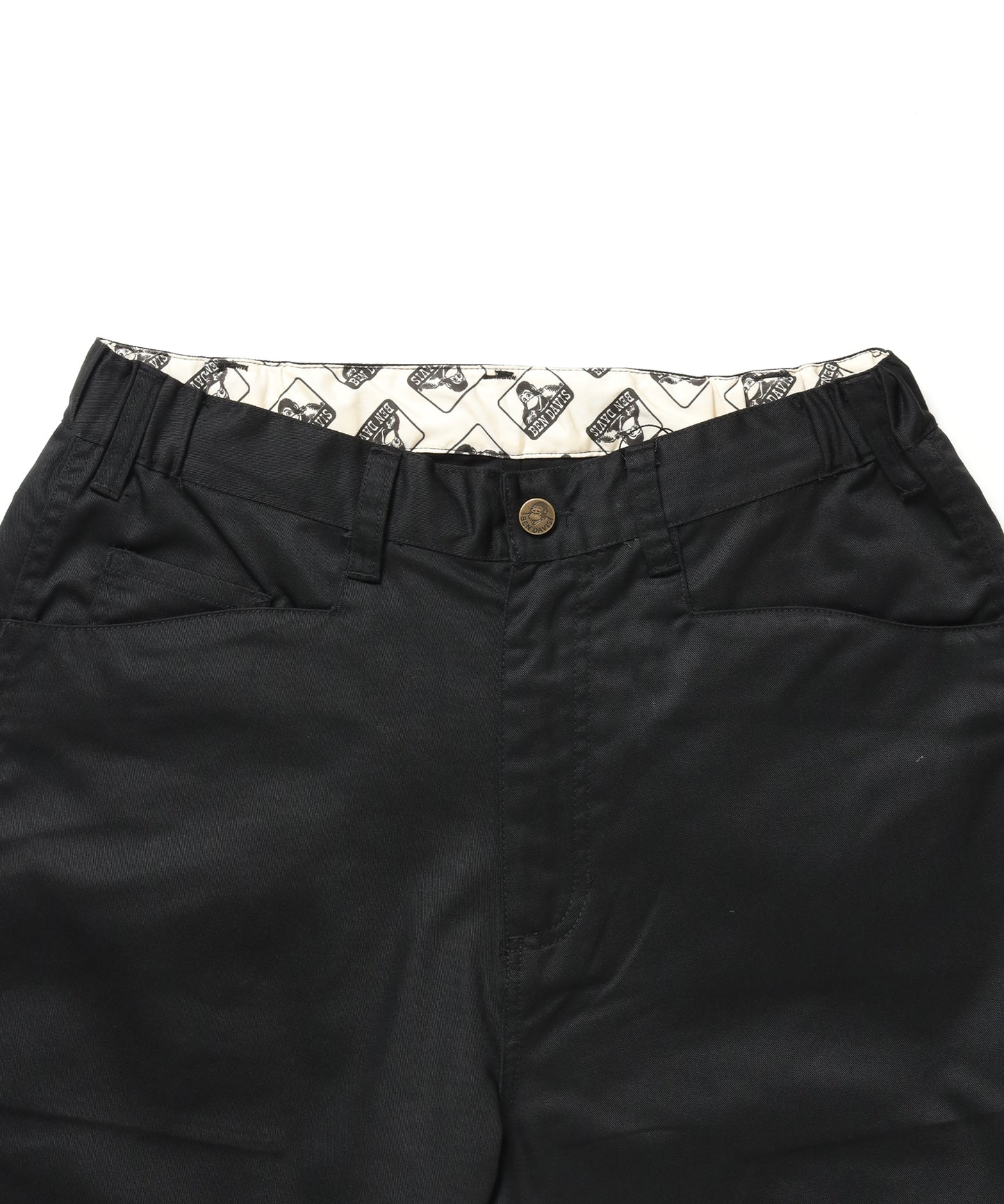 BIG WORK SHORTS ブラック / ワークショーツ パンツ ビックシルエット