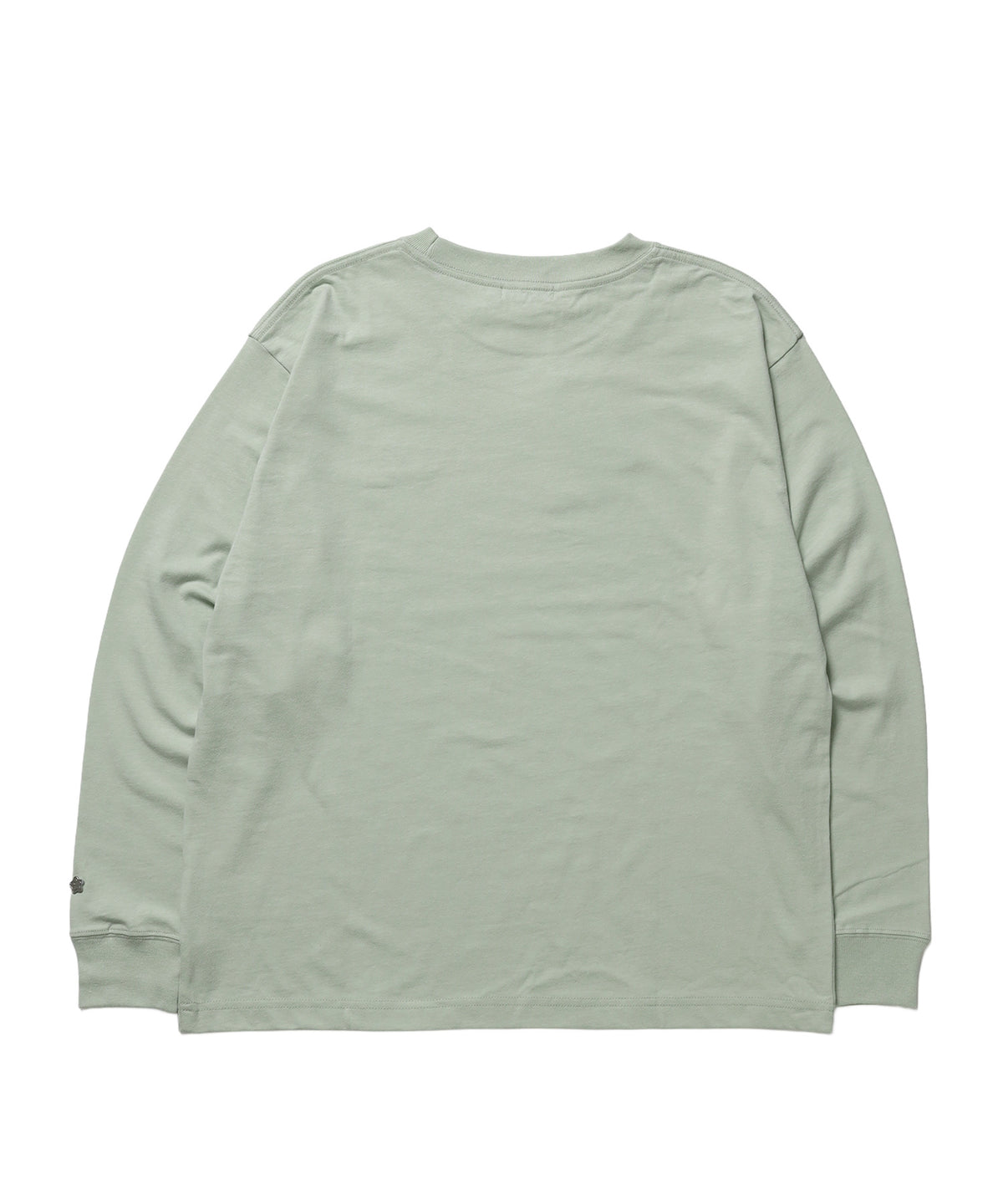 ※WEB限定 / サークルハート刺繍ロンT/sqnzU basic logo l/s tee グリーン
