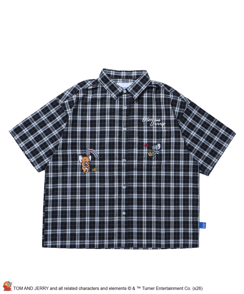 SEQUENZ（シークエンズ）】TJ ASSORTMENT EMB. SHIRT / トムとジェリー