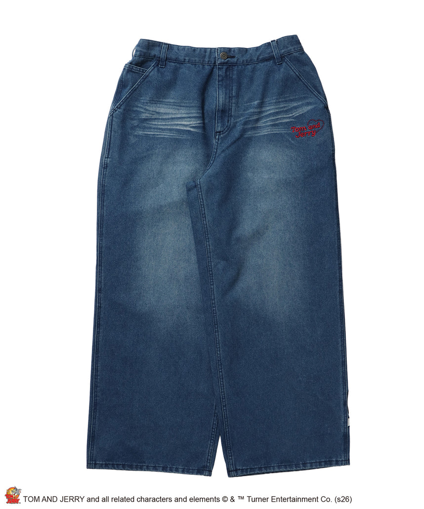 SEQUENZ（シークエンズ）】TJ JERRY AND TUFFY LOOSE DENIM / トムと