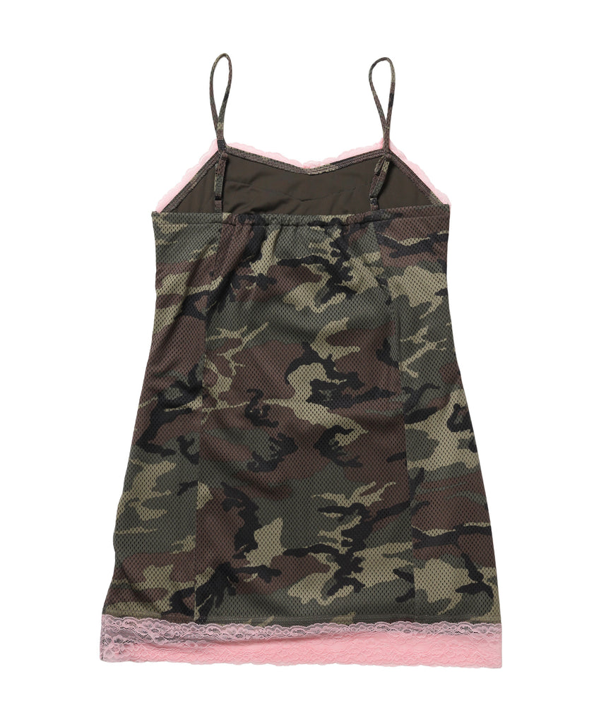 WEB限定 / レディースキャミワンピース / sqnz mesh camisole onepiece