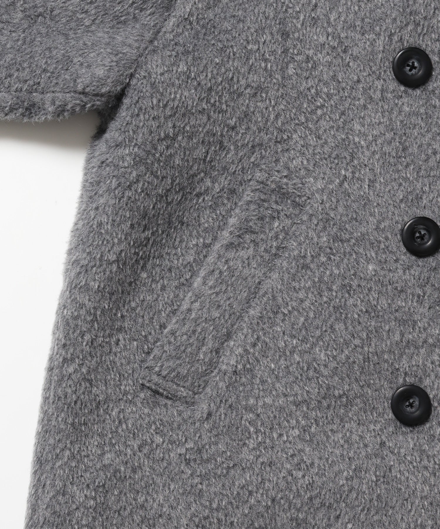※WEB限定 / フードメルトンPコート / sqnzU middle p coat