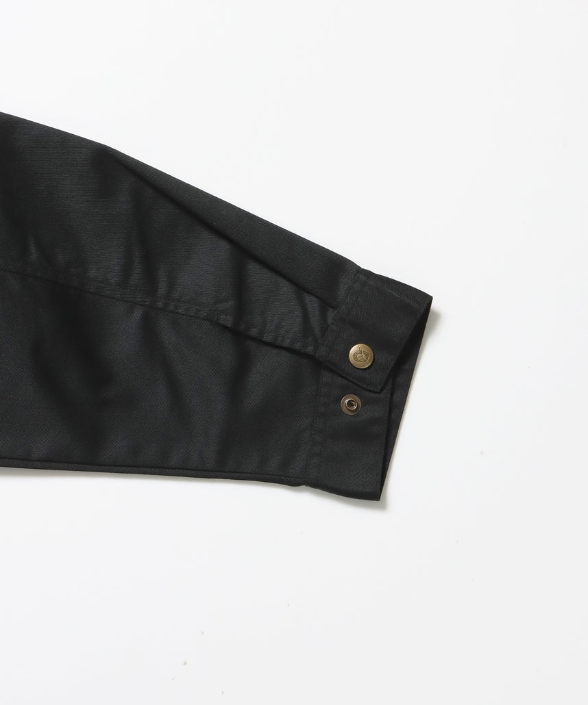 EISENHOWER LITE JACKET / ジャケット ツイル アジャスター ダブルジップ ワーク ワンポイント ブラック