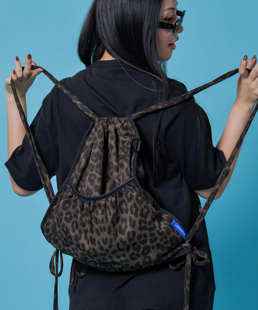 リバーシブルストリートナップサック / 2 FACE STRING KNAPSACK 柄80