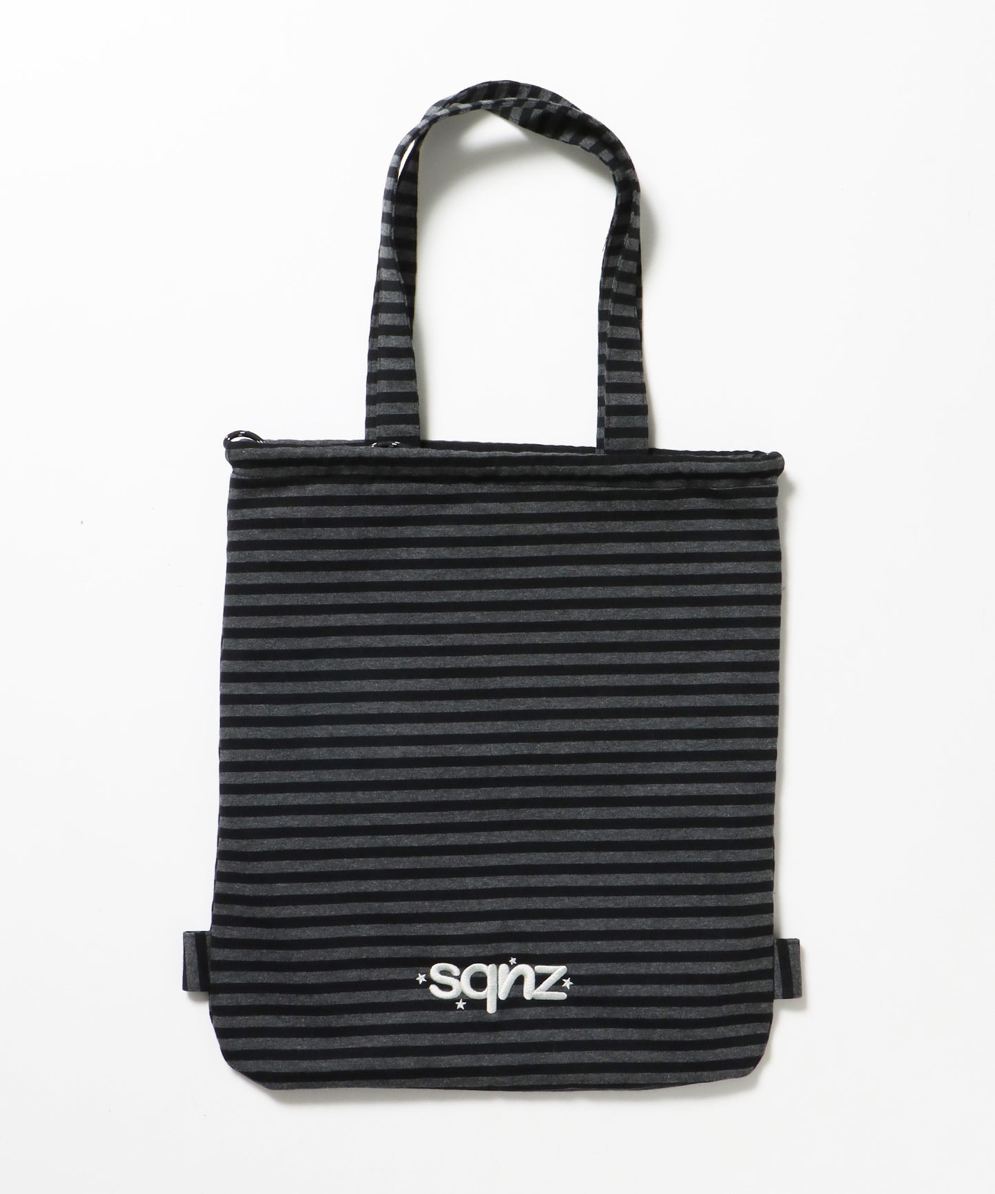 ≪予約商品≫sqnz dairy 2way knapsack / ナップサック トートバック 2WAY  チェック ボーダー 柄83