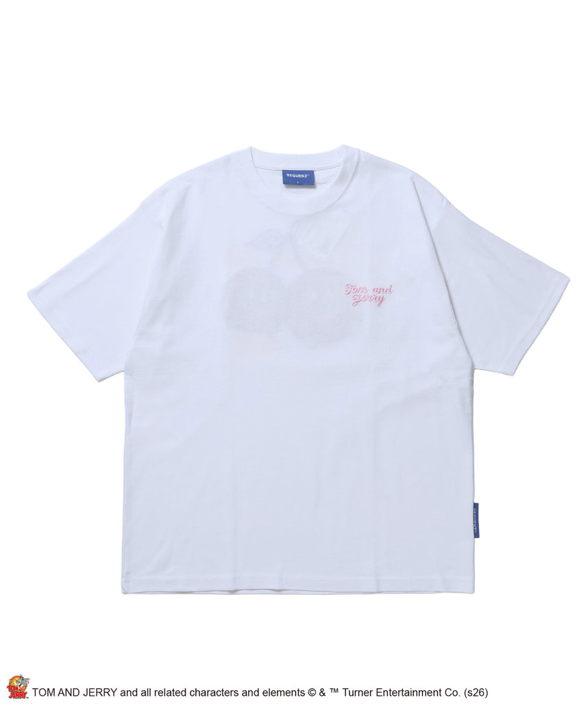 SEQUENZ（シークエンズ）】TJ CHERRY FLOCKY S/S TEE / トムとジェリー