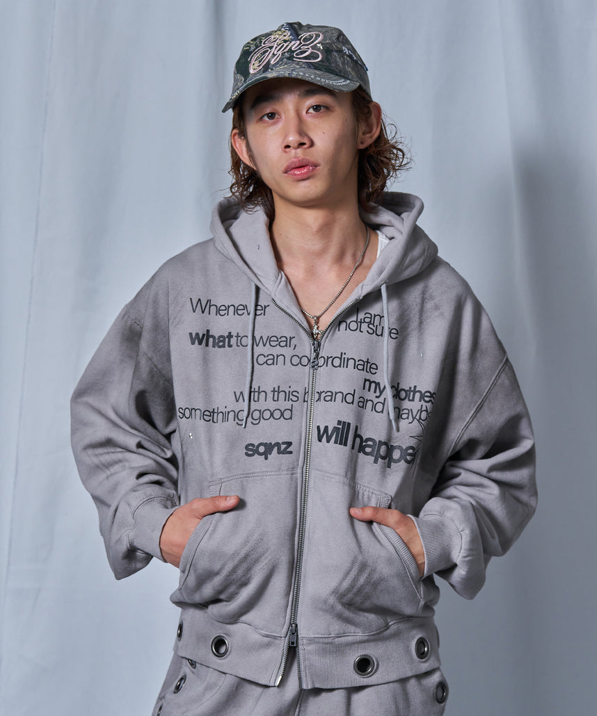 しゅんすけ　FR2 Stencil Collection ジップパーカー しゅんすけ様専用 FR2 Stencil Collection ジップパーカー 【公式通販】
