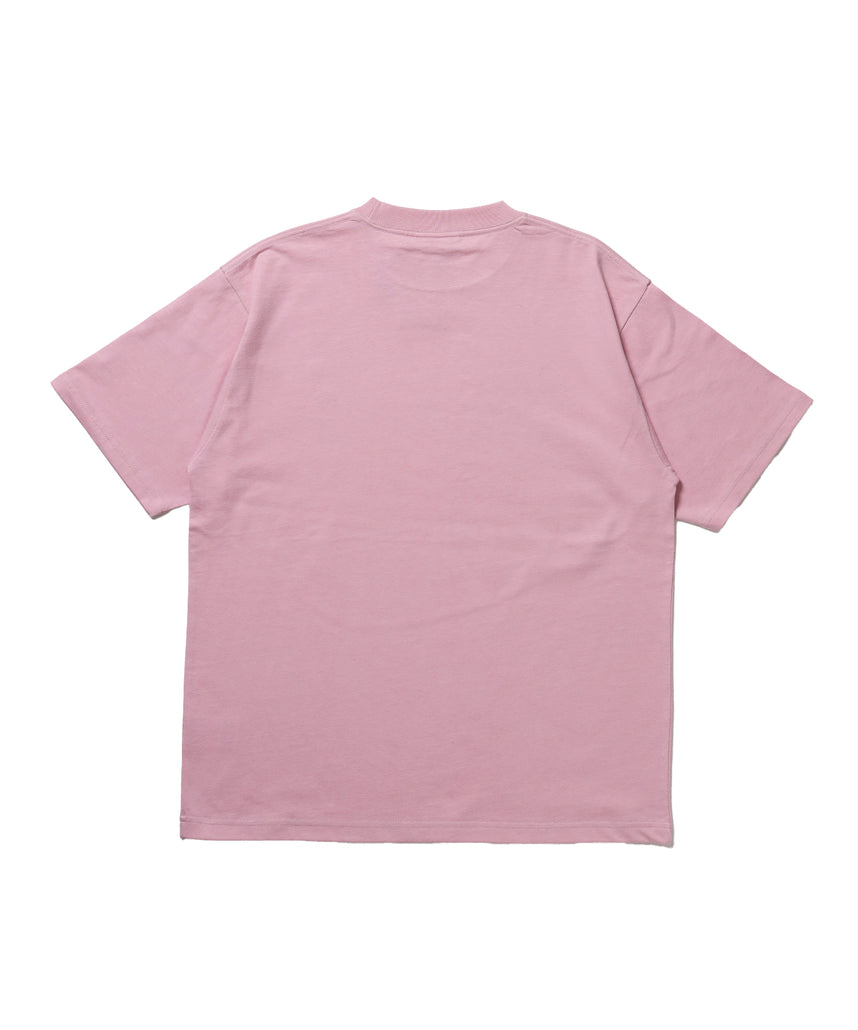 ※WEB限定 / ユニセックス / シンプルロゴTシャツ / sqnz logo s/s tee ピンク