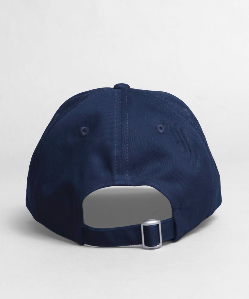 ≪予約商品≫sqnz gingham logo cap / キャップ 帽子 ワッペン ベースボール ユニセックス 刺繍 ネイビー