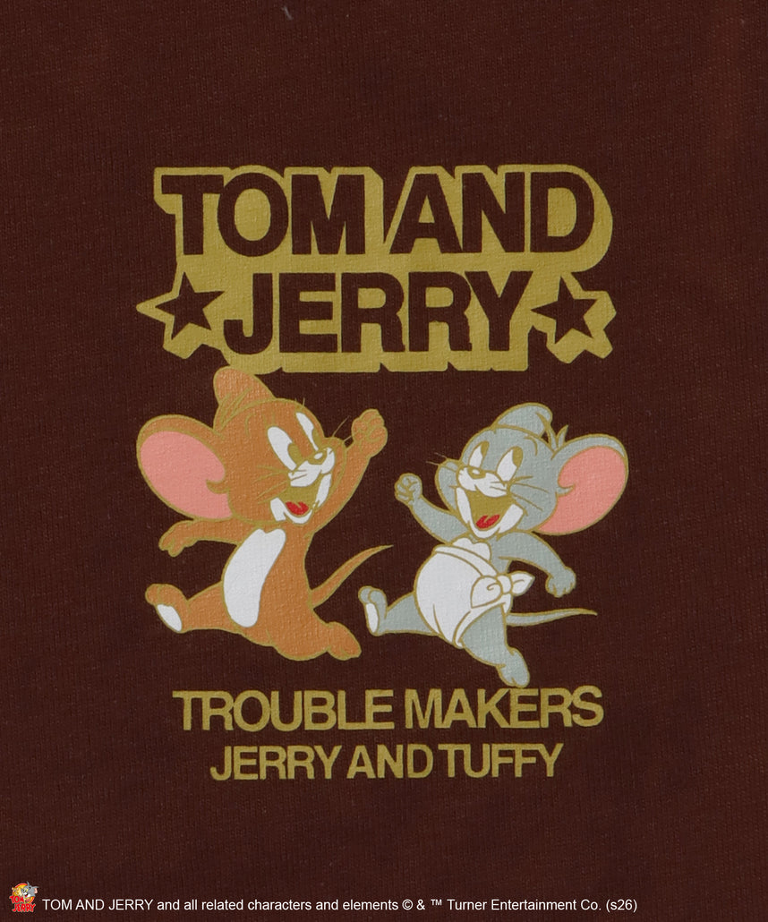 SEQUENZ（シークエンズ）】TJ BEST FRIENDS! EMB. TEE / トムと
