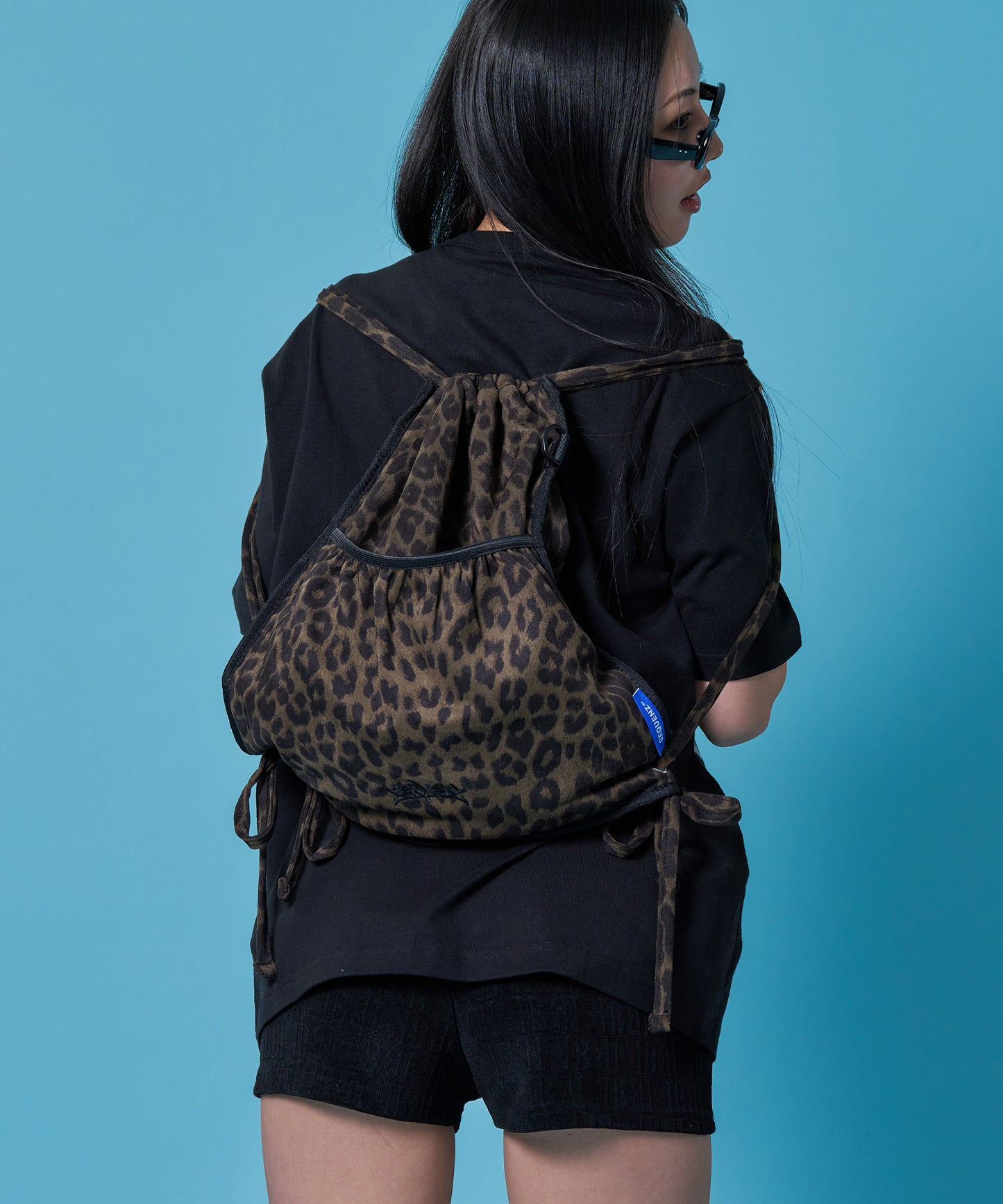 リバーシブルストリートナップサック / 2 FACE STRING KNAPSACK 柄80