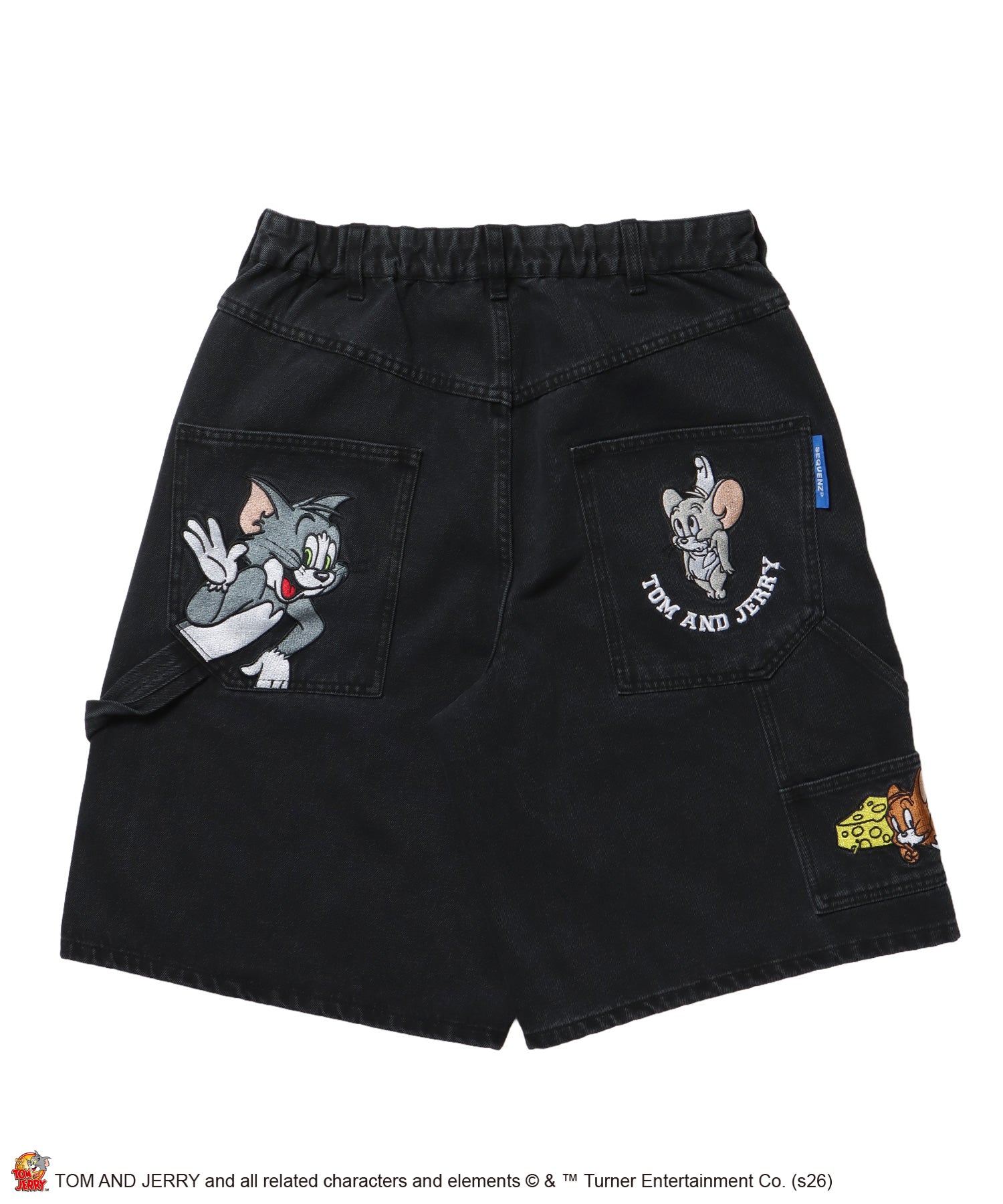 SEQUENZ（シークエンズ）】TJ STREET SHORTS DENIM / トムとジェリー