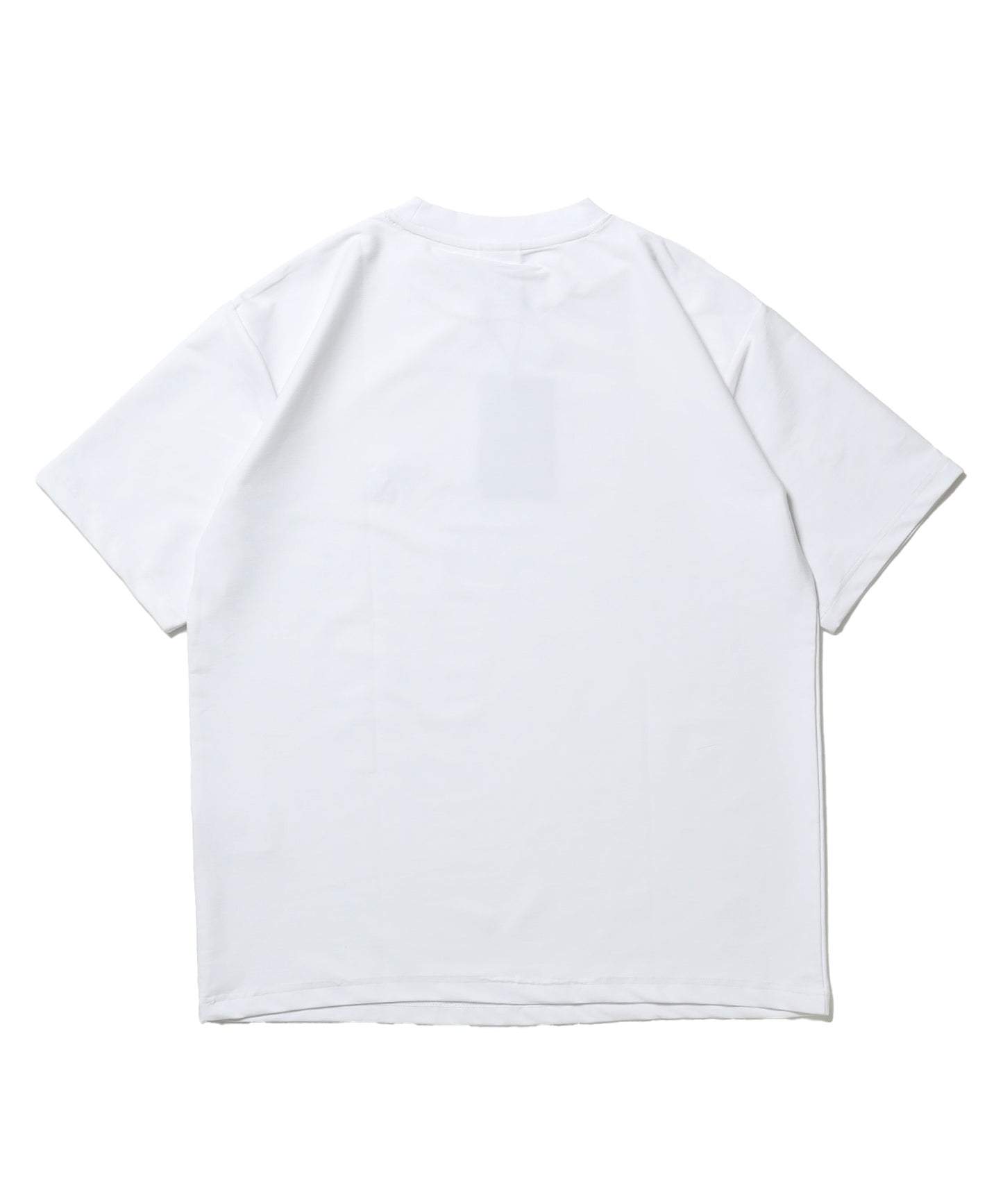 COOLER GORILLA EMB TEE / 接触冷感 オーバーサイズ 半袖 Tシャツ クルーネック 刺繍 ワンポイント プリント ユニセックス ホワイト