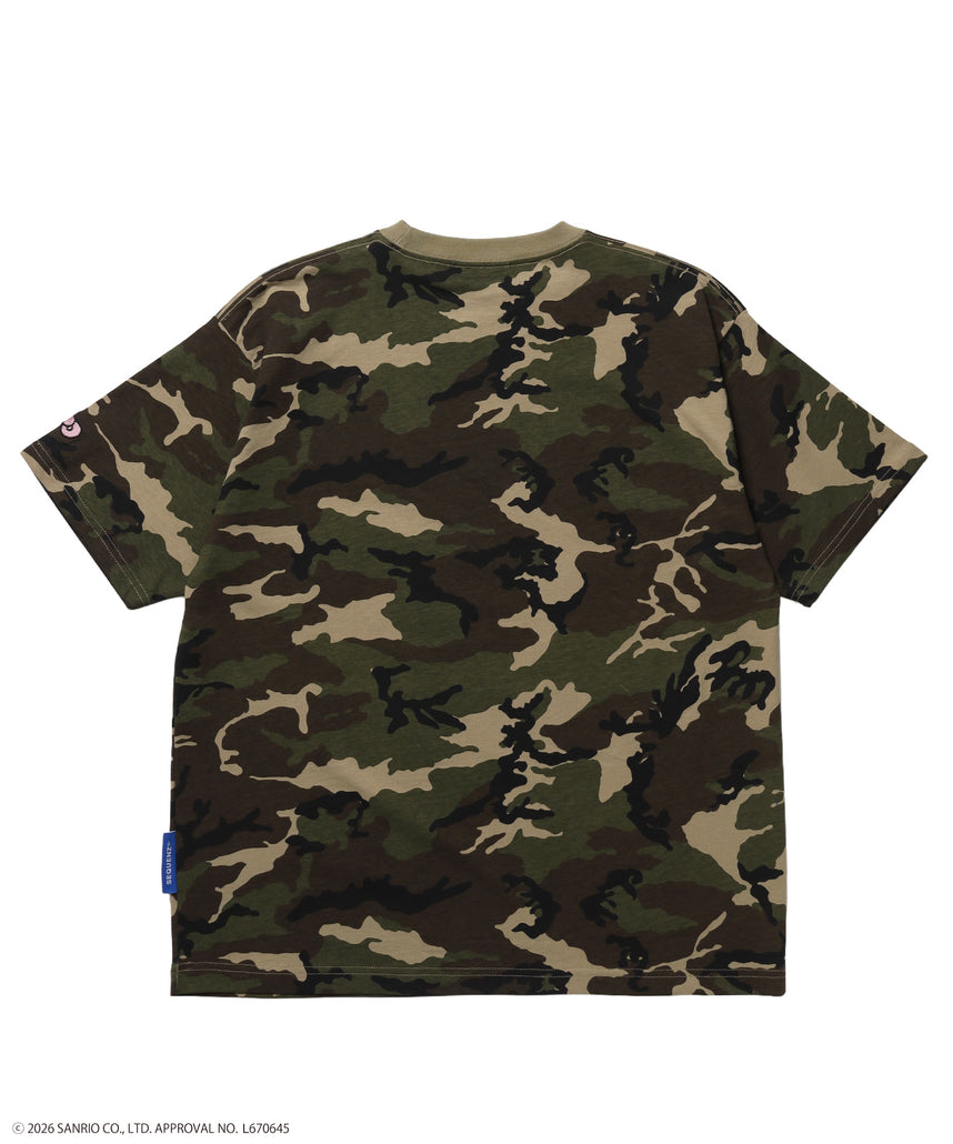 HK I LOVE “KI”TEE / ハローキティ キティちゃん 半袖 クルーネック プリント ワンポイント 柄80