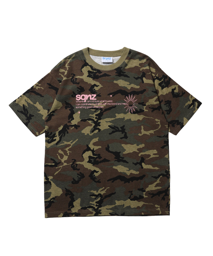 ※WEB限定 / ユニセックス / シンプルロゴTシャツ / sqnz logo s/s tee 柄80