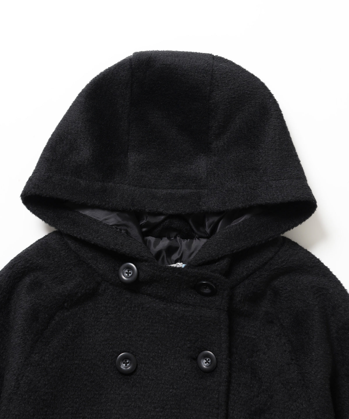 ※WEB限定 / フードメルトンPコート / sqnzU middle p coat