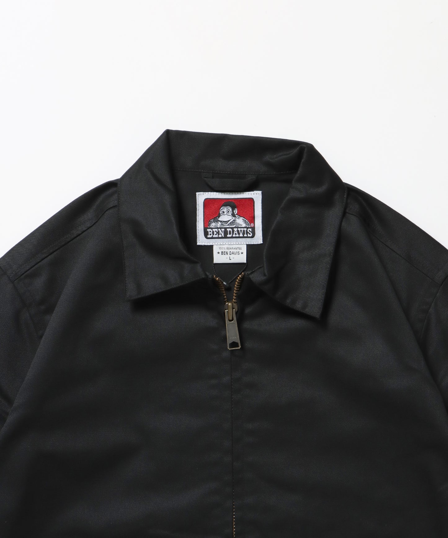 EISENHOWER LITE JACKET / ジャケット ツイル アジャスター ダブルジップ ワーク ワンポイント ブラック