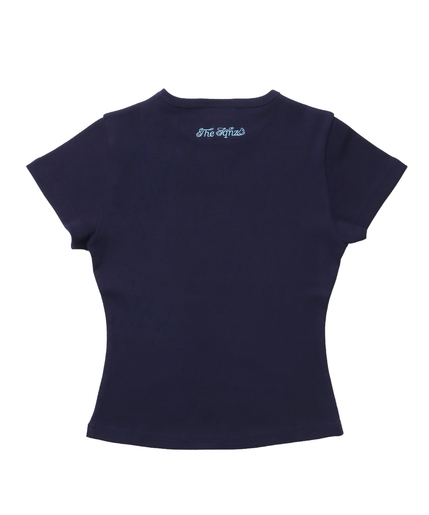※WEB限定 / レディースワンポイントロゴ半袖Tシャツ / sqnz logo compact tee ダークネイビー