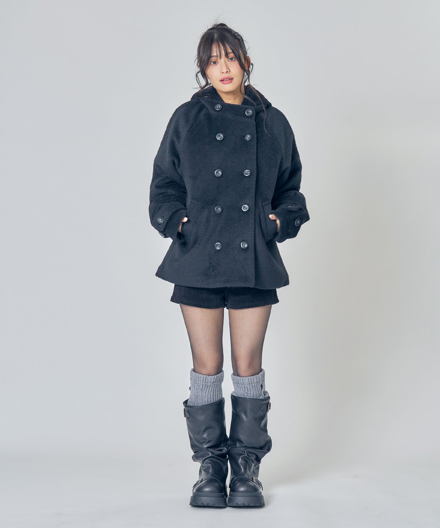 モデル：H157 Size:L　ブラック