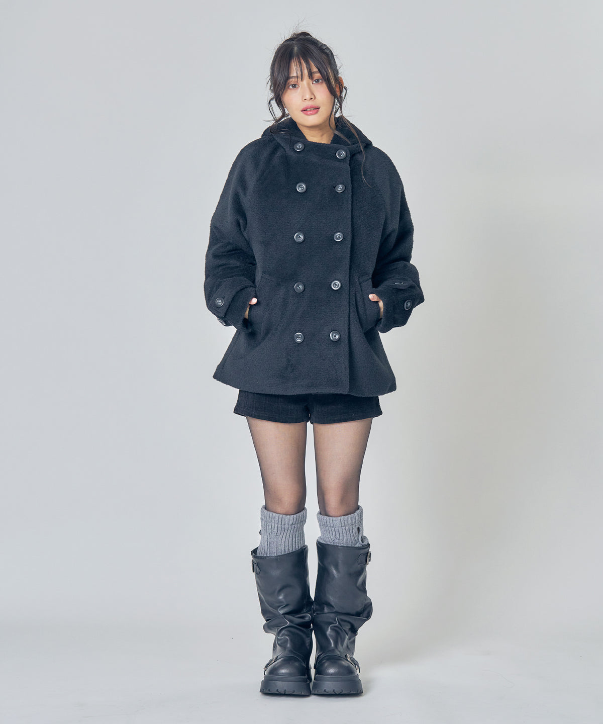 モデル：H157 Size:L　ブラック