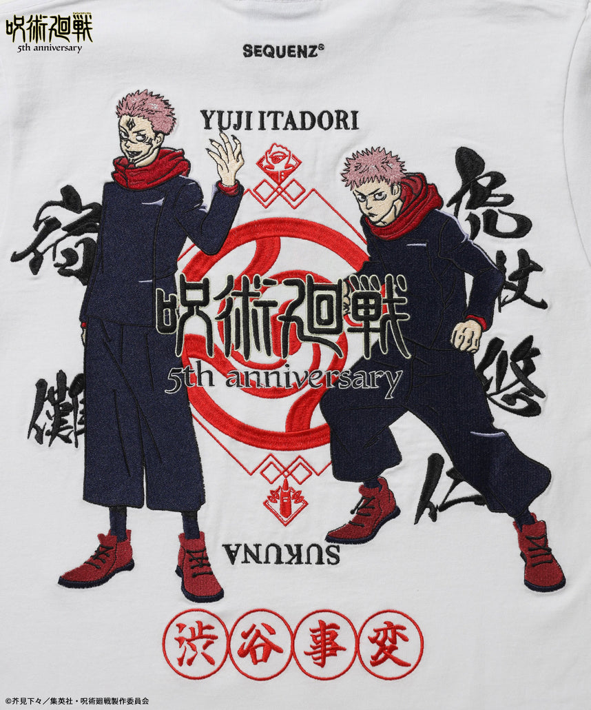 アニメ『呪術廻戦』5周年 渋谷事変 TEE ホワイト