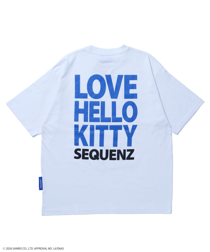 sqnz（エスキュンズ）】HK LOVE SEQUENZ TEE / ハローキティ キティ