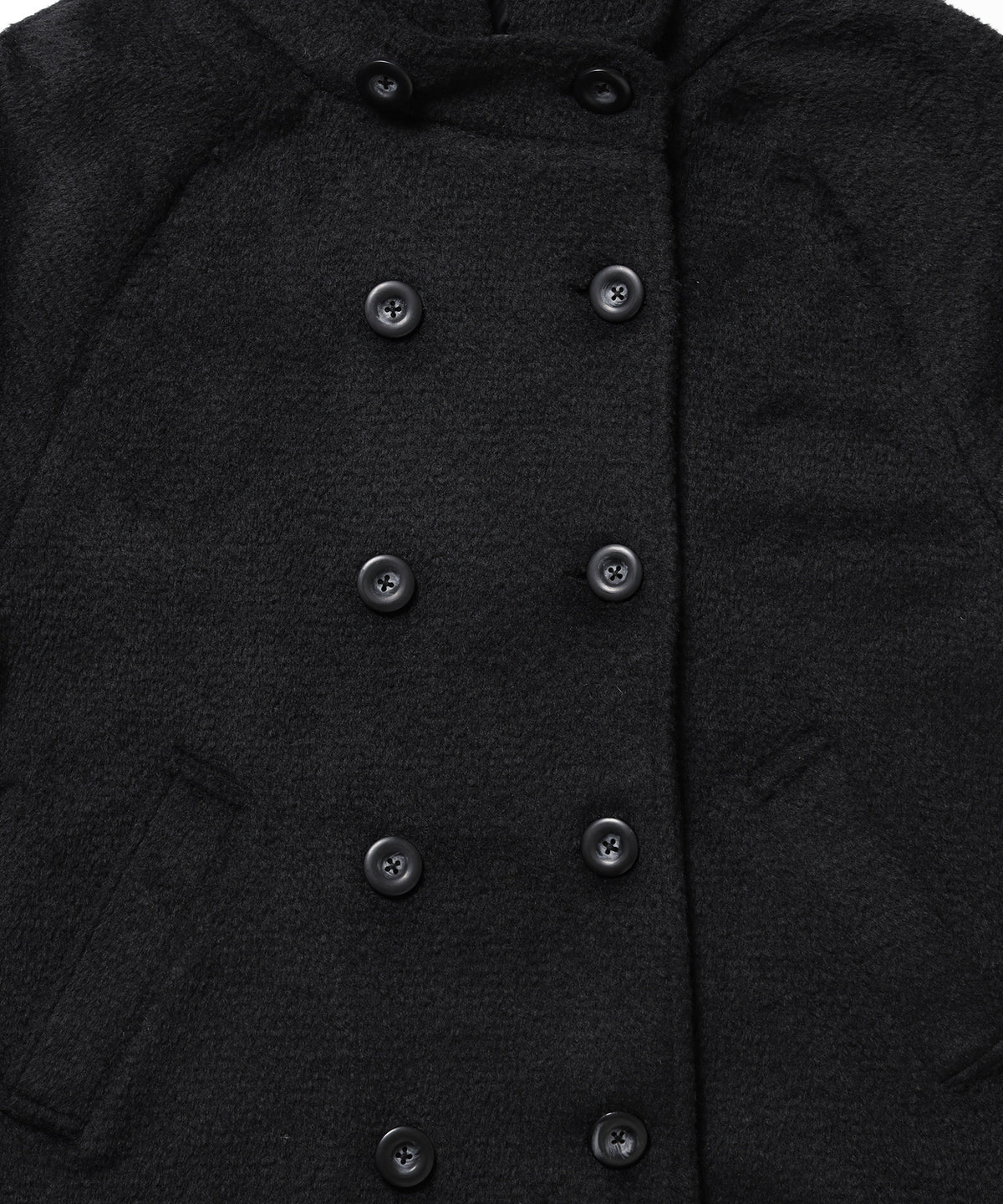 ※WEB限定 / フードメルトンPコート / sqnzU middle p coat