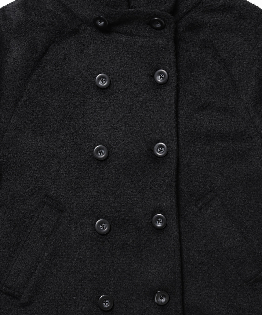 ※WEB限定 / フードメルトンPコート / sqnzU middle p coat